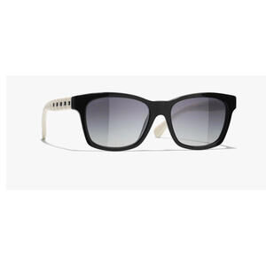 NEW | 5484 | 5484 1656S6 | BLACK - WHITE TEMPLES | GRADIENT GRAY